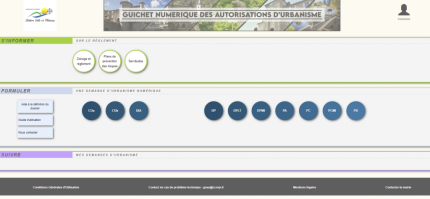 Guichet numérique des autorisations d'urbanisme
